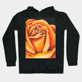 Orange Rose Hoodie